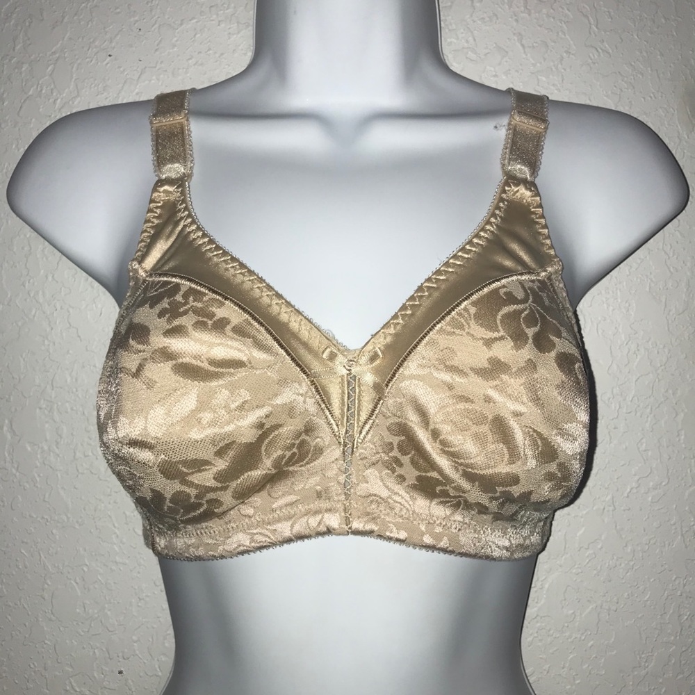 Bali Double Support Spa Closure Wirefree Bra 38B - Picture 3 of 9